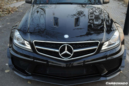 Carbonado 2012-2014 Mercedes Benz W204 C Class Coupe BKSS Style Wide Full Body Kit (Not Fit AMG)
