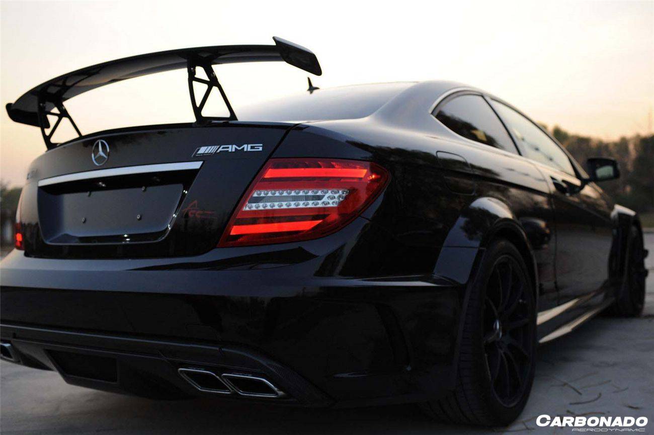 Carbonado 2012-2014 Mercedes Benz W204 C Class Coupe BKSS Style Wide Full Body Kit (Not Fit AMG)