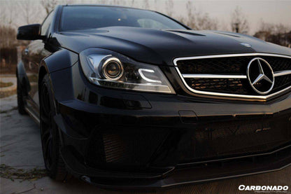 Carbonado 2012-2014 Mercedes Benz W204 C Class Coupe BKSS Style Wide Full Body Kit (Not Fit AMG)