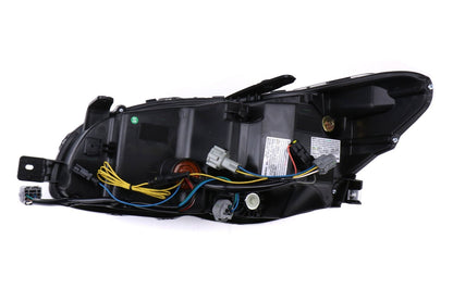 OLM Sokudo LED Headlights with DRL + Sequential Turns - 2015 - 2021 Subaru WRX / STI - 9