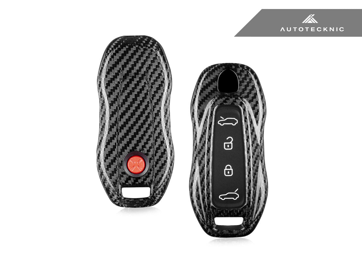 AutoTecknic ドライカーボン Key Remote Trim - ポルシェ Macan EV 2024-Up