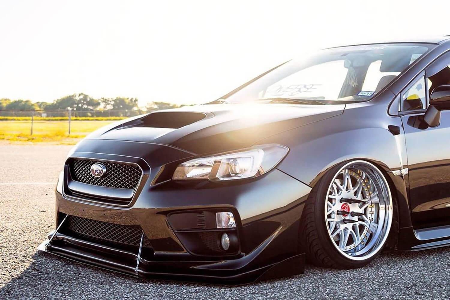 Aeroflow Dynamics 2015-2021 Subaru Wrx/Sti Front Splitter V2