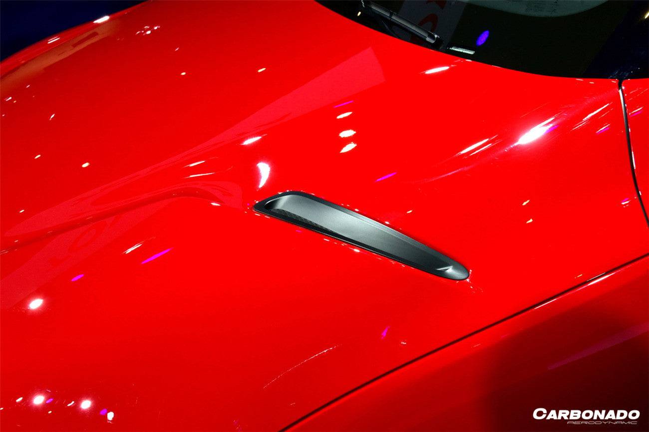 Carbonado 2019-2023 Toyota GR Supra (J29 DB) A90 A91 OEM Style Carbon Fiber Hood Scoop