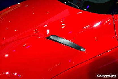 Carbonado 2019-2023 Toyota GR Supra (J29 DB) A90 A91 OEM Style Carbon Fiber Hood Scoop