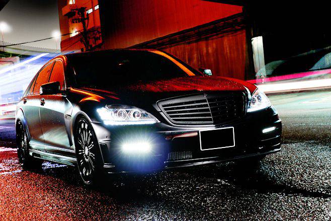 Carbonado 2010-2013 Mercedes Benz W221 S Class WD Style Front Bumper