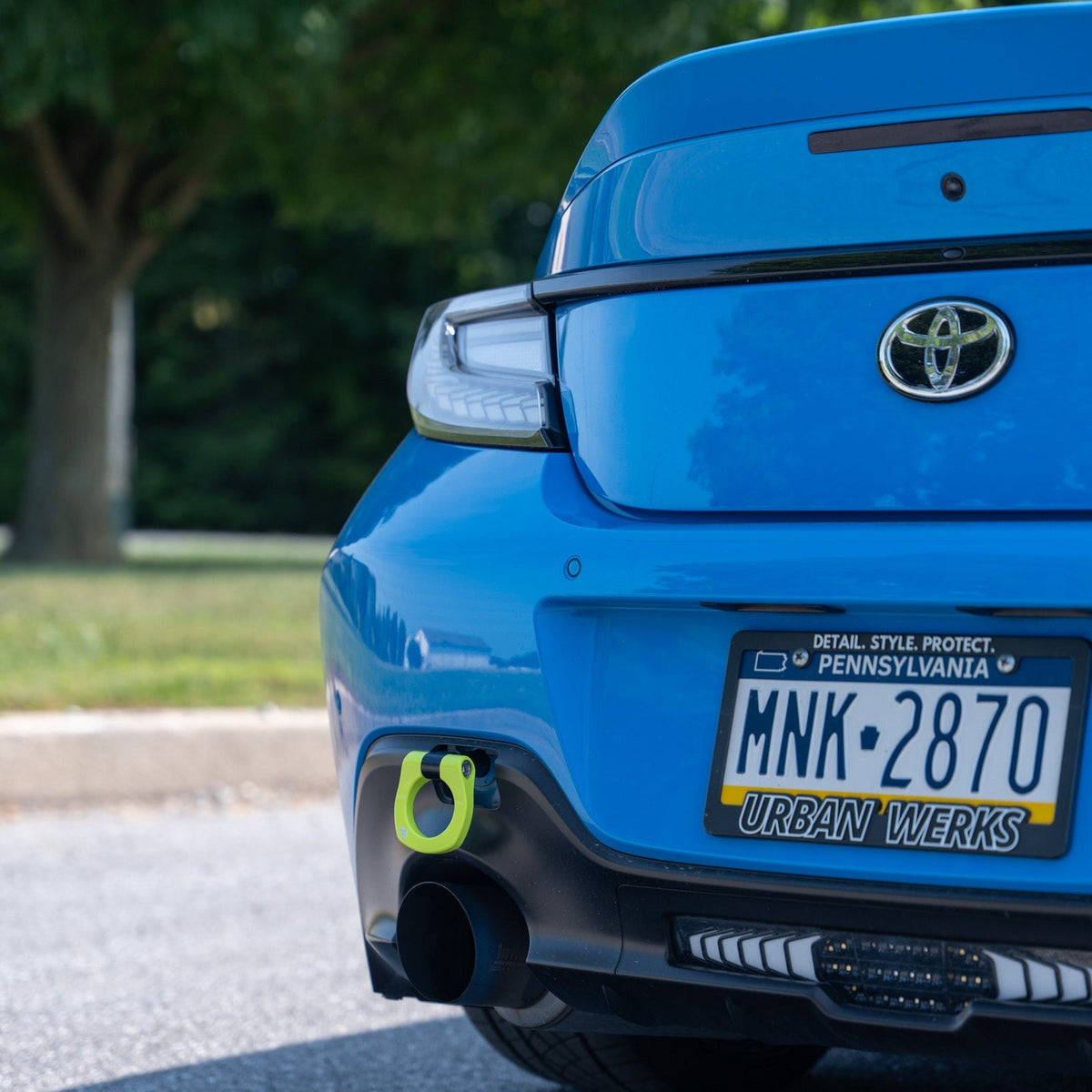 Billetworkz Tow Hook – BRZ / GR86 2022+ (BW-TOWR-SUB-BRZ2-F-GRED)