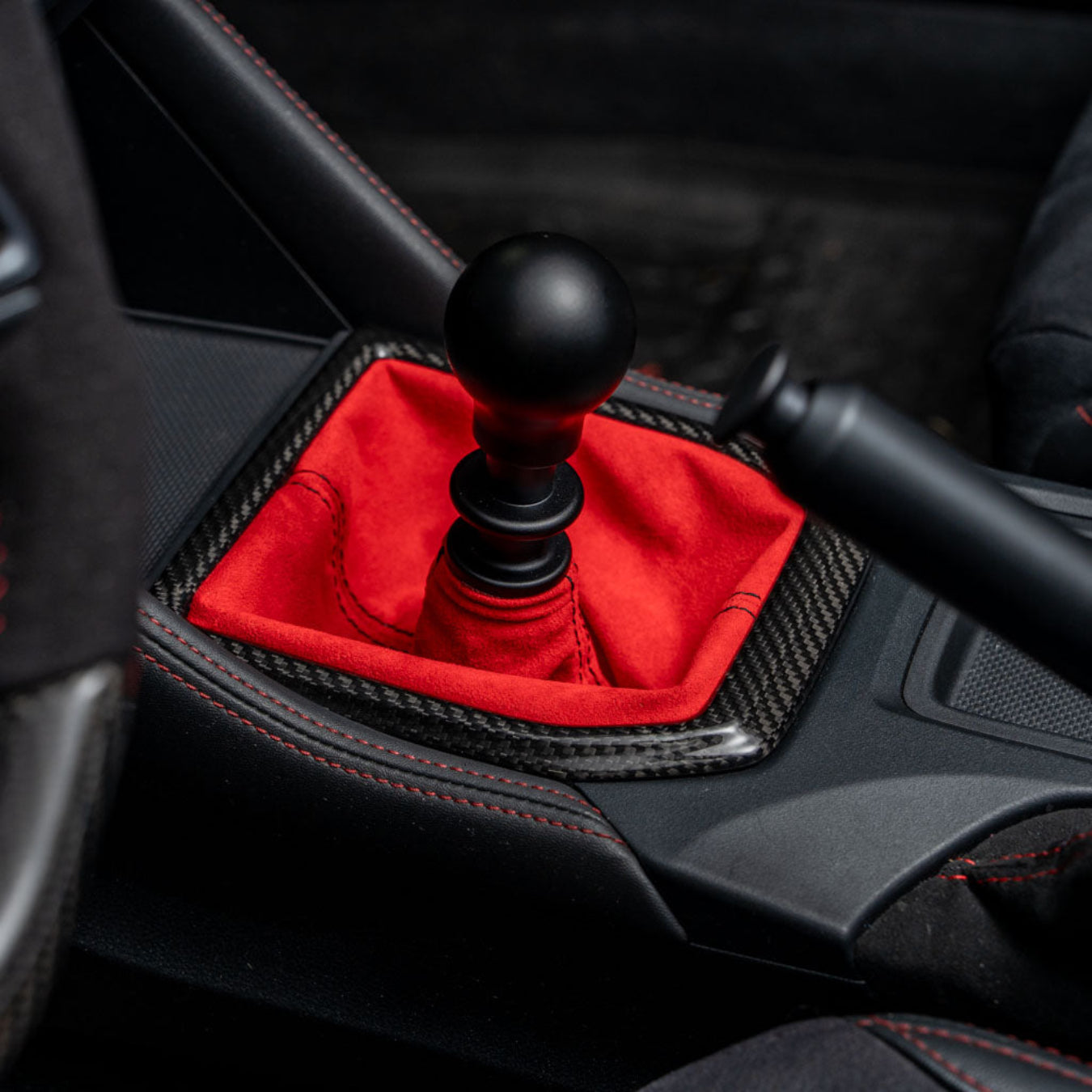 Funda de palanca de cambios Billetworkz Premium Alcantara – Subaru BRZ/Toyota GR86 2022+ (Manual)
