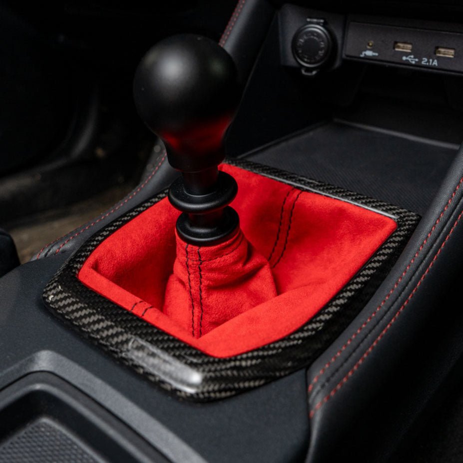 Billetworkz Premium Alcantara Shift Boot – Subaru WRX 2015–2021 (Manual) - 14
