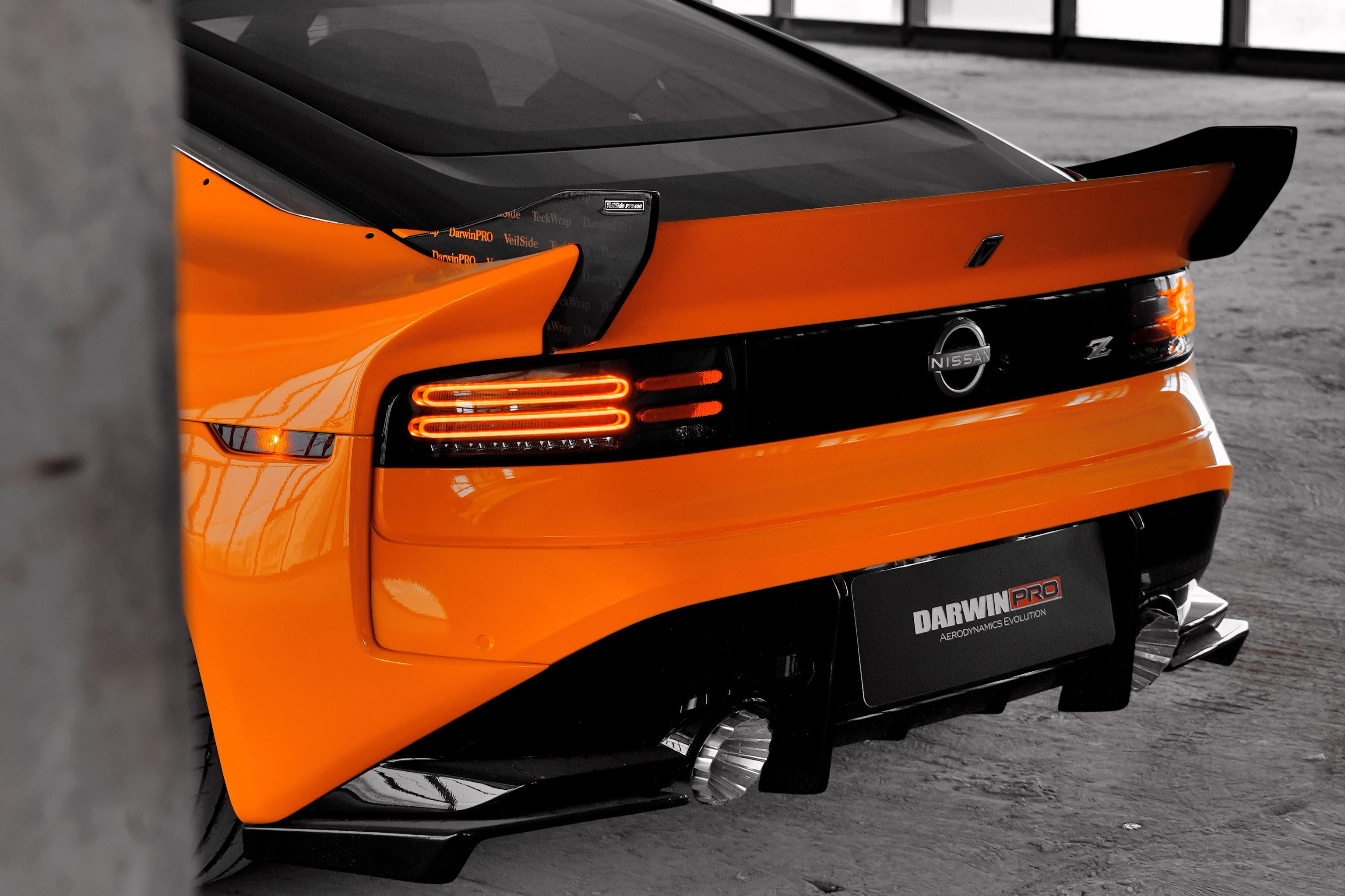 Carbonado VS Rear Bumper Centre Fins and Covers | 2022-UP Nissan Z