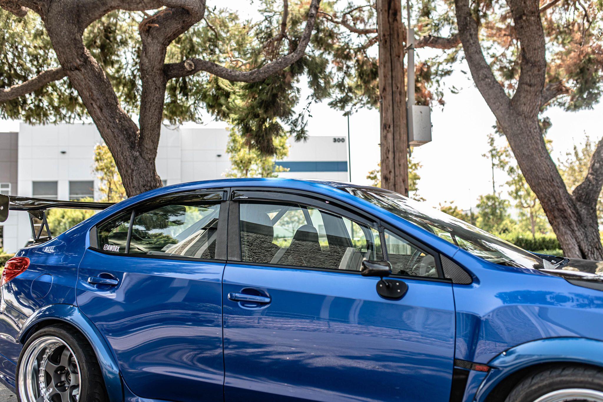Aeroflow Dynamics Window Visors (2015-2021 Subaru WRX/STI)