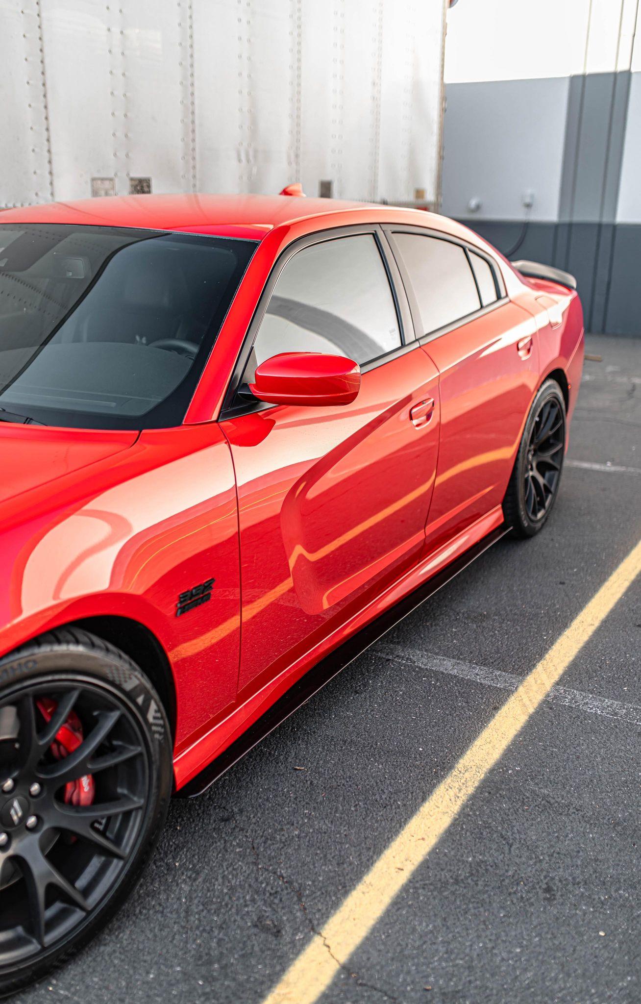 Aeroflow Dynamics Side Skirt V1 (2015-2022 Dodge Charger Scatpack/Hellcat/Daytona)