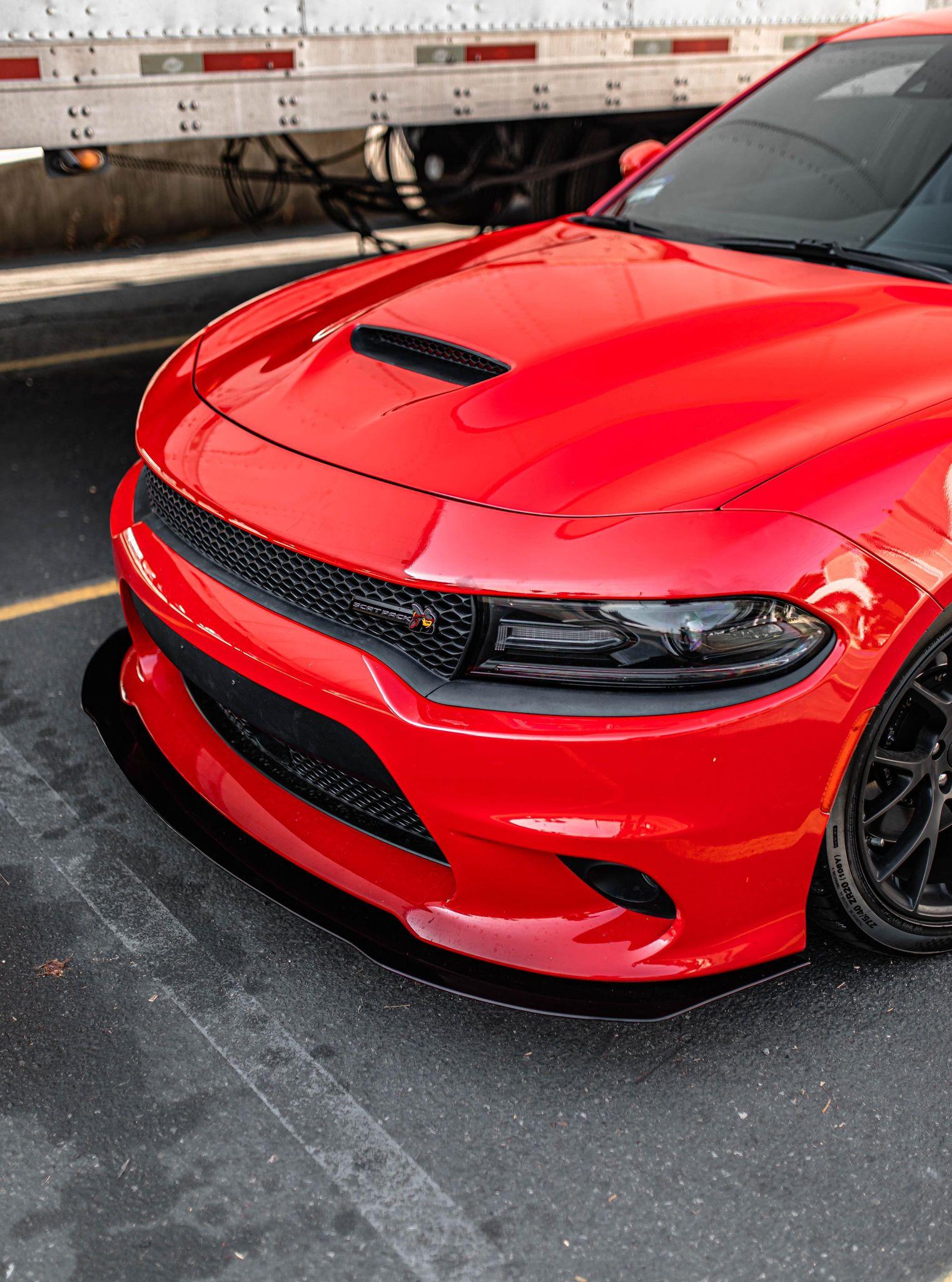 Aeroflow Dynamics Front Splitter V1 (2015-2022 Dodge Charger Scatpack/Hellcat/Daytona)