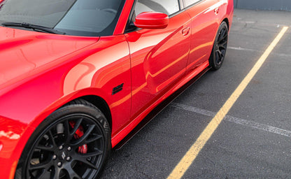 Aeroflow Dynamics Side Skirt V1 (2015-2022 Dodge Charger Scatpack/Hellcat/Daytona)