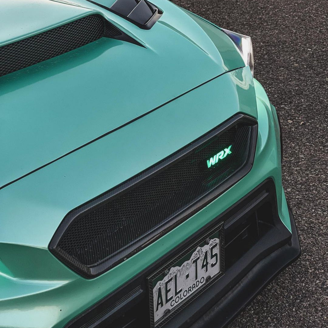 Lit Logos WRX Grill Badge | 2000-2024+ WRX