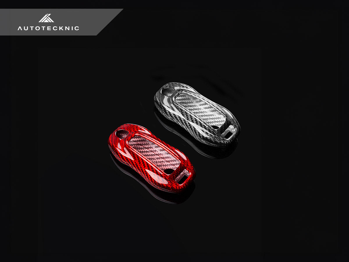 AutoTecknic ドライカーボン Key Remote Trim - ポルシェ Macan EV 2024-Up