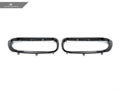 AutoTecknic Replacement Dry Carbon Grille Surround Set - F97 X3M | F98 X4M