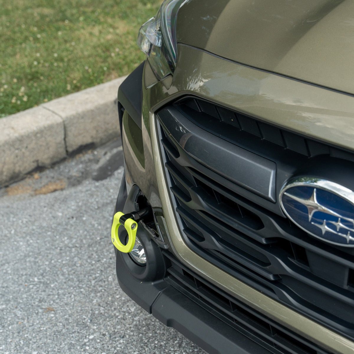 Billetworkz Tow Hook – Subaru Outback 2020-2025 (BW-TOWR-SUB-OBT1-F-GRED)
