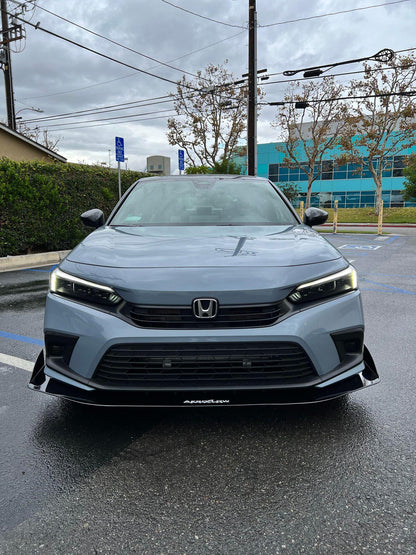 Aeroflow Dynamics Splitter V2 | 2022+ Honda Civic Sedan,Hatch,Si