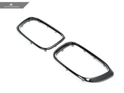 AutoTecknic Replacement Dry Carbon Grille Surround Set - G01 X3 | G02 X4 Pre-LCI