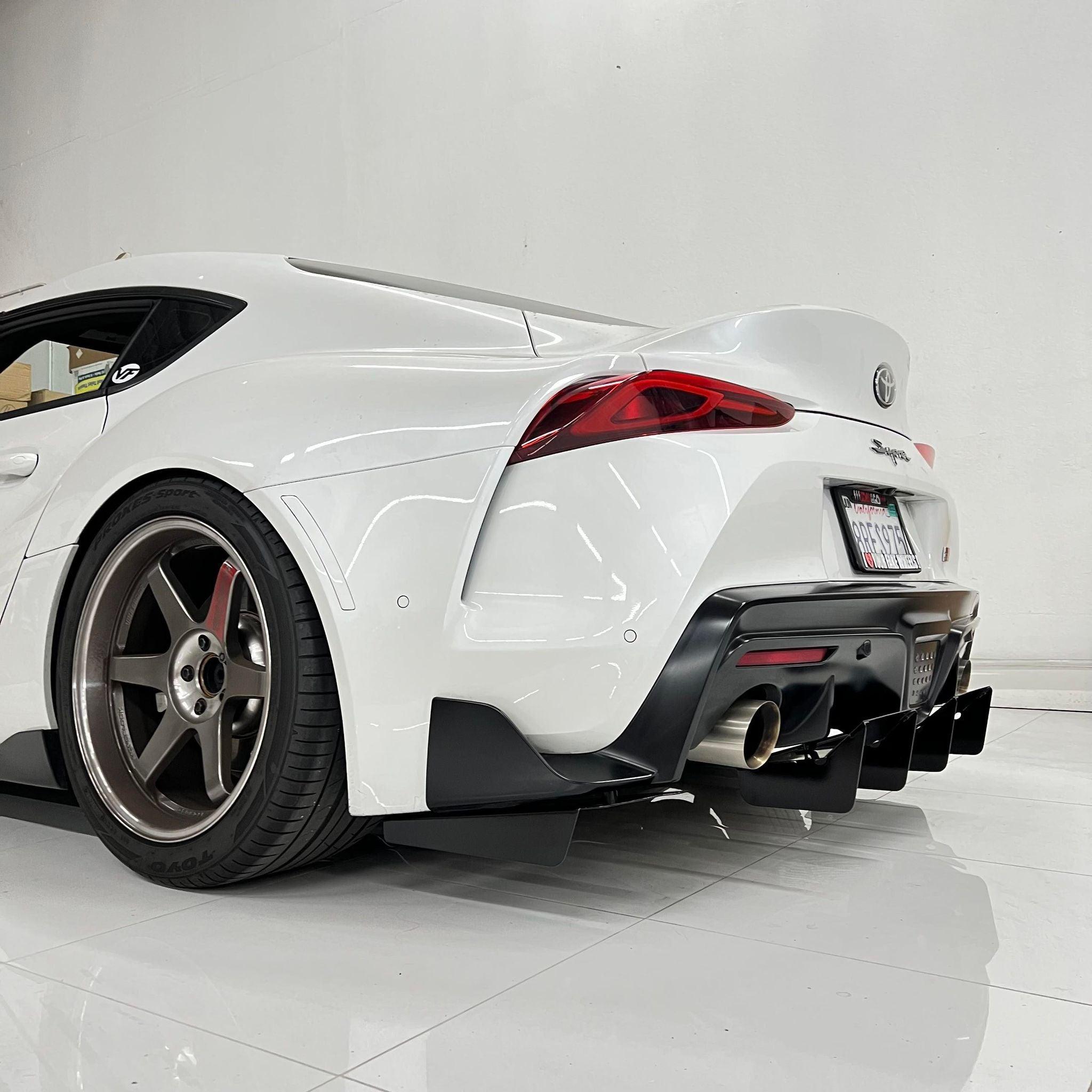 Aeroflow Dynamics Rear Diffuser V2 (2020- 2022 Toyota Supra A90) - 3