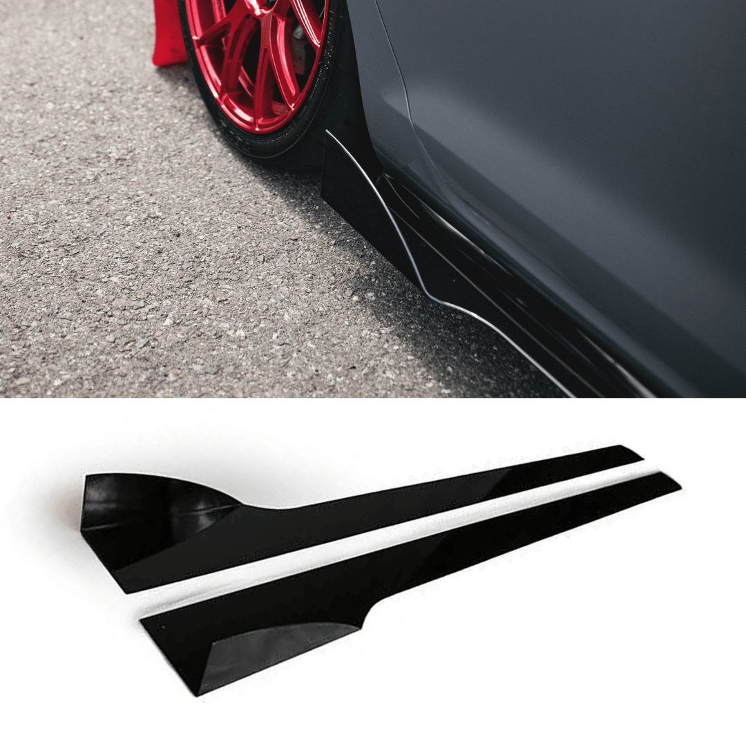 Aeroflow Dynamics V2 Side Skirt Extensions (2015 -2020 Volkswagen Golf Gti)