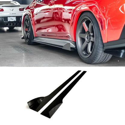 Aeroflow Dynamics Side Skirt Extension V2 (2022-2025 Subaru WRX) - 1