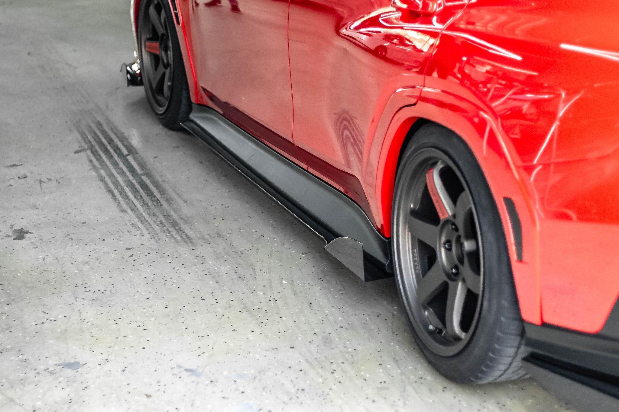 Aeroflow Dynamics Side Skirt Extension V2 (2022-2025 Subaru WRX) - 2
