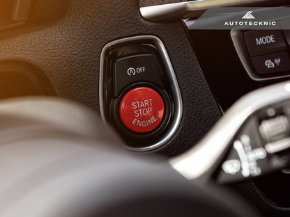 AutoTecknic Red Start Stop Button - F10 5-Series | F06/ F12/ F13 6-Series