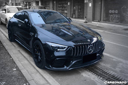 Carbonado 2019-2023 Mercedes Benz AMG GT63  S 4Door Coupe X290 OEM Style Carbon Fiber Front Lip