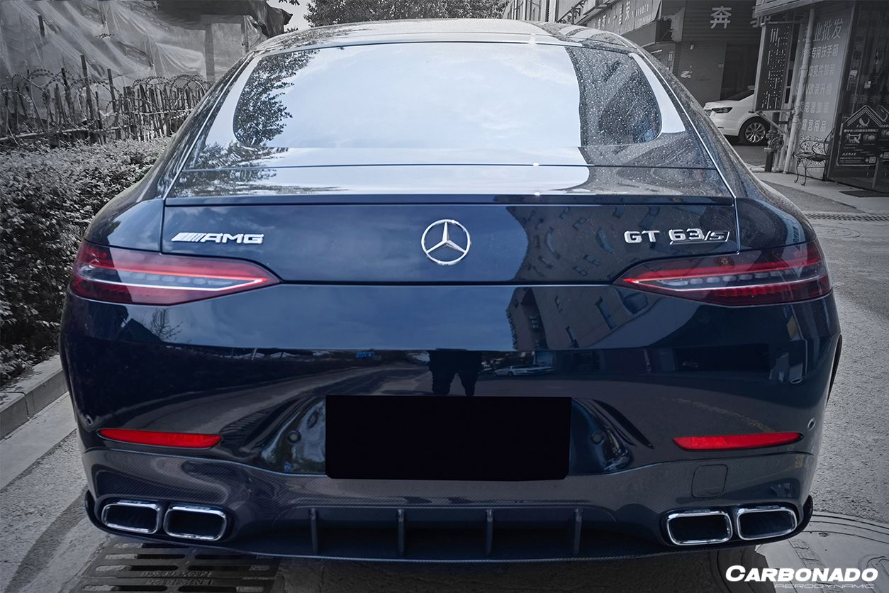 Carbonado 2019-2023 Mercedes Benz AMG GT63  S 4Door Coupe X290 OEM Style Carbon Fiber Rear Diffuser