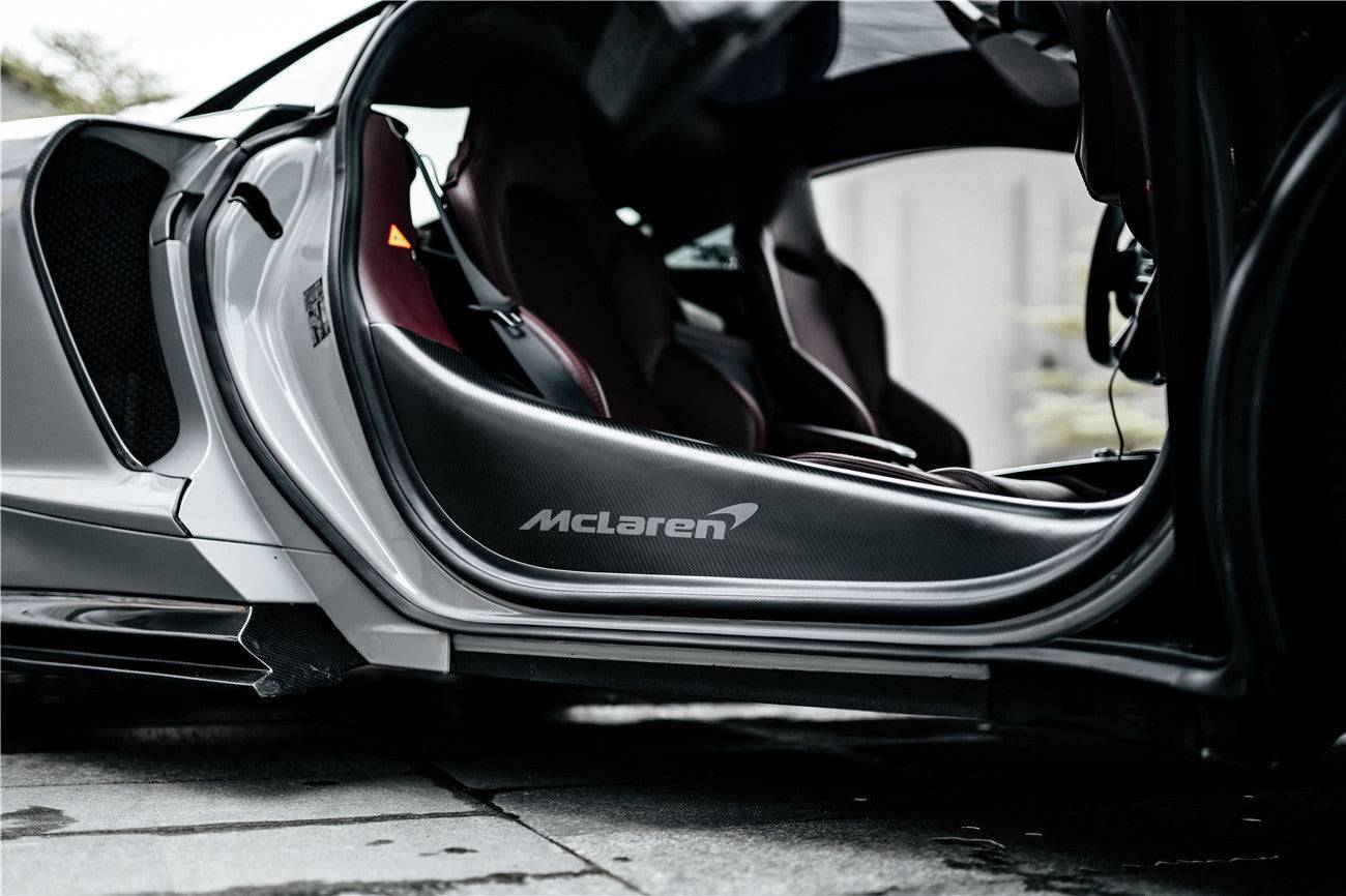 Carbonado 2020-2023 McLaren GT WP Style DRY Carbon Fiber Door Sills