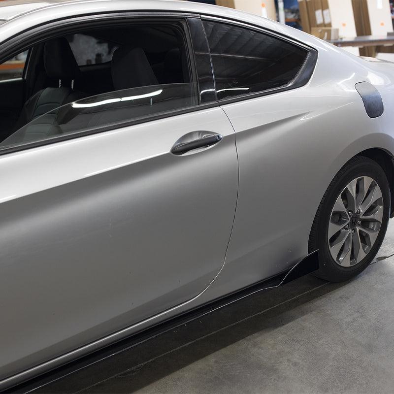 Aeroflow Dynamics 2013-2017 Honda Accord Side Skirt Extension V2 (Coupe)
