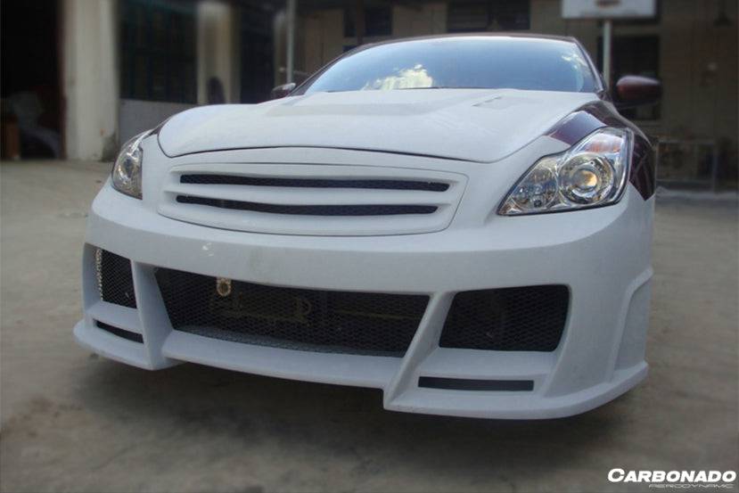 Carbonado 2008-2015 Infiniti G37s Coupe ELT Style Front Bumper