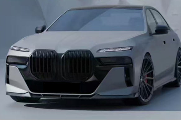 Carbonado 2023-2025 BMW 7 Series G70 M760 Black Knight Style Full body kit