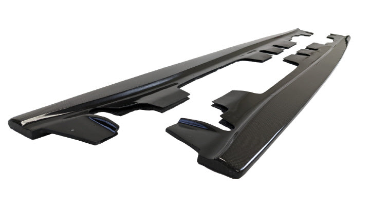 Extensiones de faldones laterales de fibra de carbono estilo E para BMW E9X M3 2007-2013 de Innovative Motorsports 