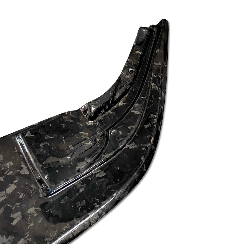 Faldón delantero estilo AT de fibra de carbono JDMuscle Tanso para Toyota Supra 2020+