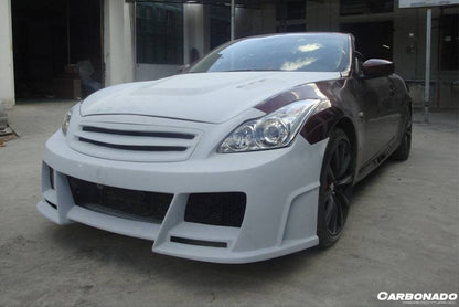 Carbonado 2008-2015 Infiniti G37s Coupe ELT Style Front Bumper