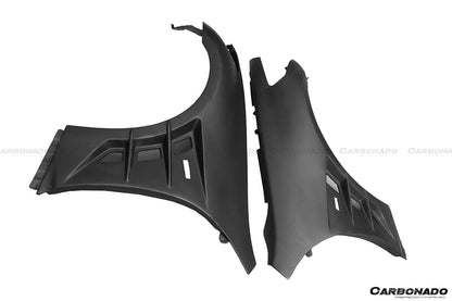 Guardabarros estilo JP para Infiniti G37S Coupé Carbonado 2008-2015