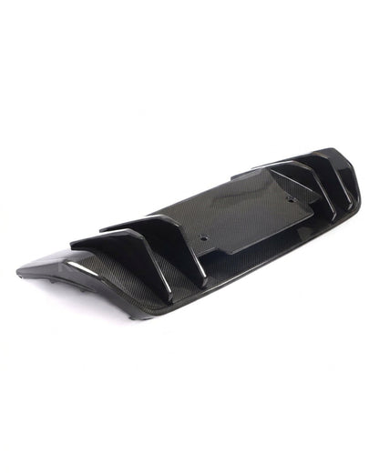 K2 Industries Audi R8 V10 Coupe 4S Gen 2 Dry Carbon Fiber Custom-Style Rear Bumper Lip Diffuser 2016 - 2018