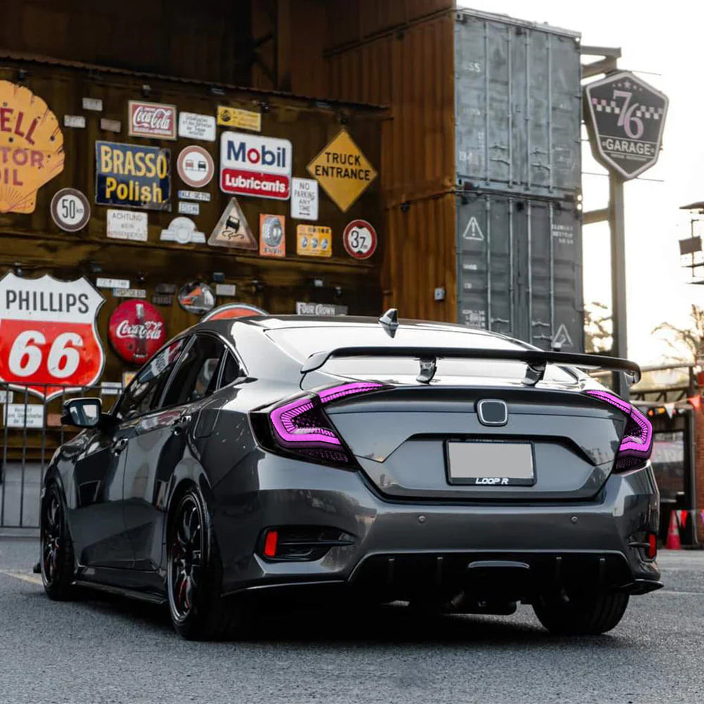 NTXGlow RGB Tail Lights (2016-2021 Honda Civic Sedan) - 3