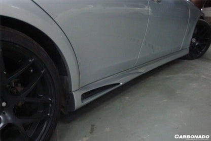 Faldones laterales estilo L para Mercedes Benz W219 Cls Clase Carbonado 2005-2009