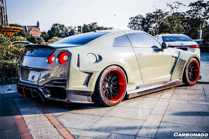 Carbonado 2008-2025 Nissan GTR R35 CBA  DBA  EBA DLK Style Carbon Fiber Trunk