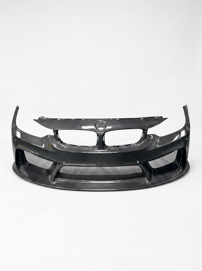 BMW 3 Series F80 F82 F83 Carbon Fiber 3D Front Bumper (2011-2019)