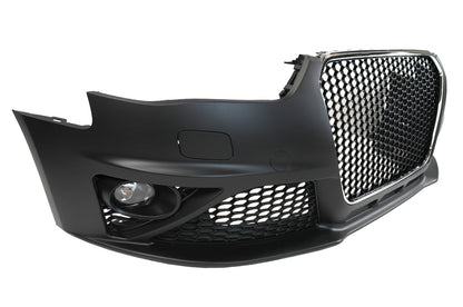Innovative Motorsports 2013-2016 B8.5 Audi A4, RS4 Style Front Bumper W/ Chrome Grille