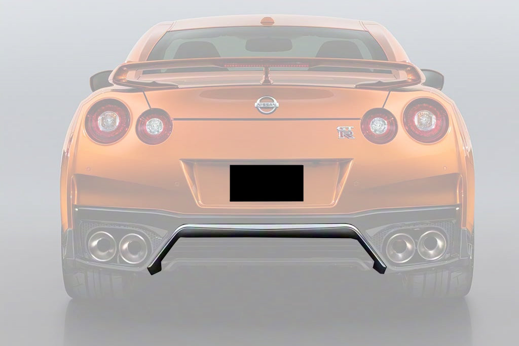 Faldón difusor trasero de fibra de carbono estilo OEM Nissan GTR R35 EBA Carbonado 2017-2023