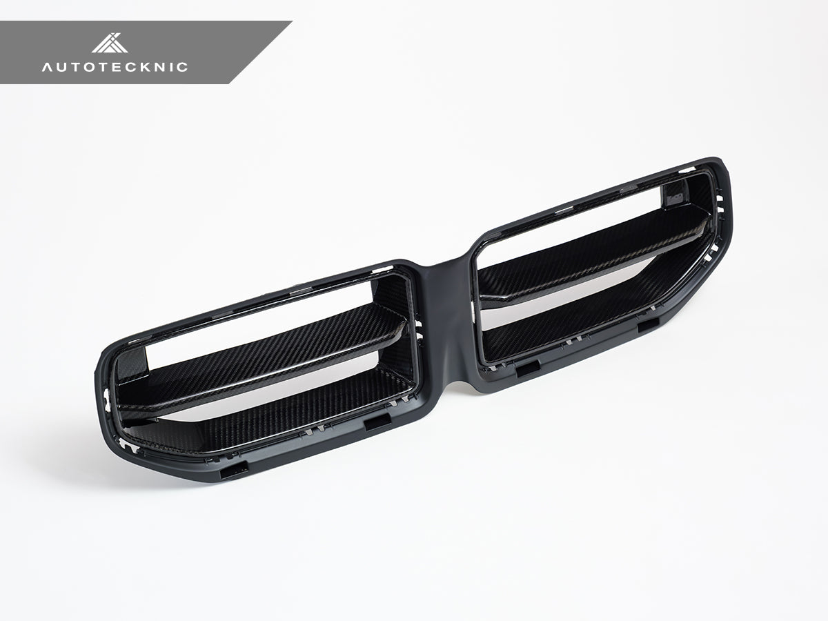 Parrilla delantera deportiva de carbono seco AutoTecknic - G87 M2