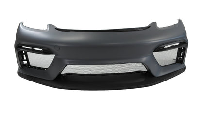 Innovative Motorsports 2017-2024 PORSCHE 718 CAYMAN BOXTER, GT4 STYLE FRONT BUMPER W/O HL WASHER