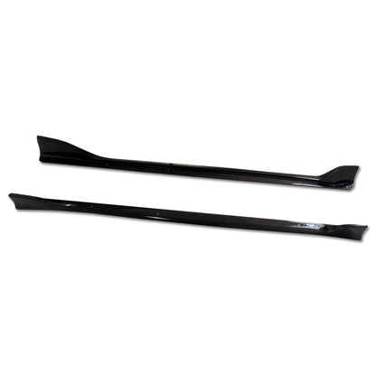 Faldón lateral estilo AM de fibra de carbono Tanso de JDMuscle para Toyota Supra 2020+
