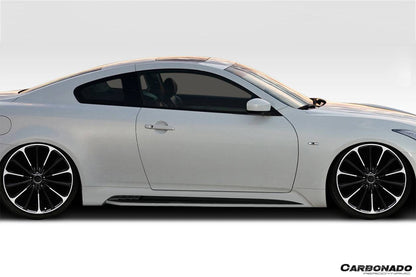 Carbonado 2008-2015 Infiniti G37s Coupe ELT Style Side Skirts