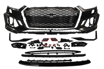 Innovative Motorsports 2017-2019 Audi A5 B9 RS5 Style Front Bumper W/ Black Front Grille